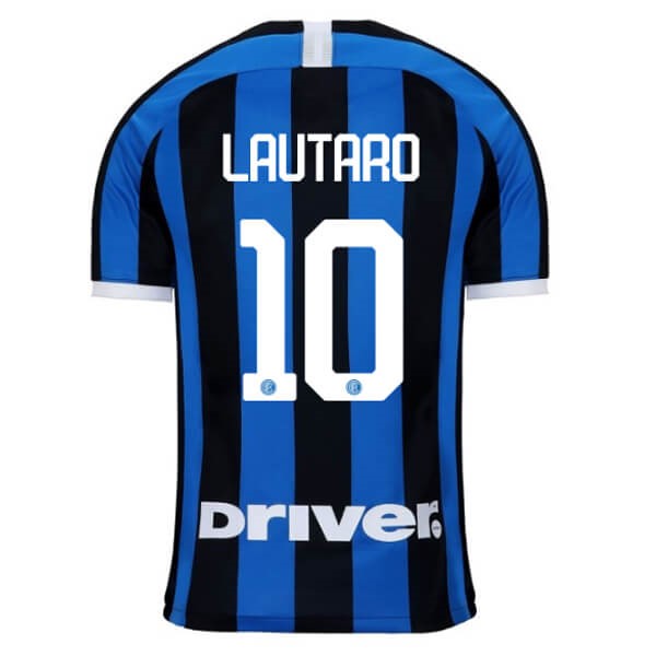 Camiseta Inter Milan NO.10 Lautaro Primera equipo 2019-20 Azul